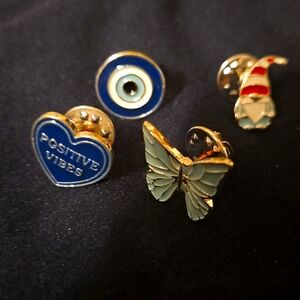 Alex and Ani tac pins.